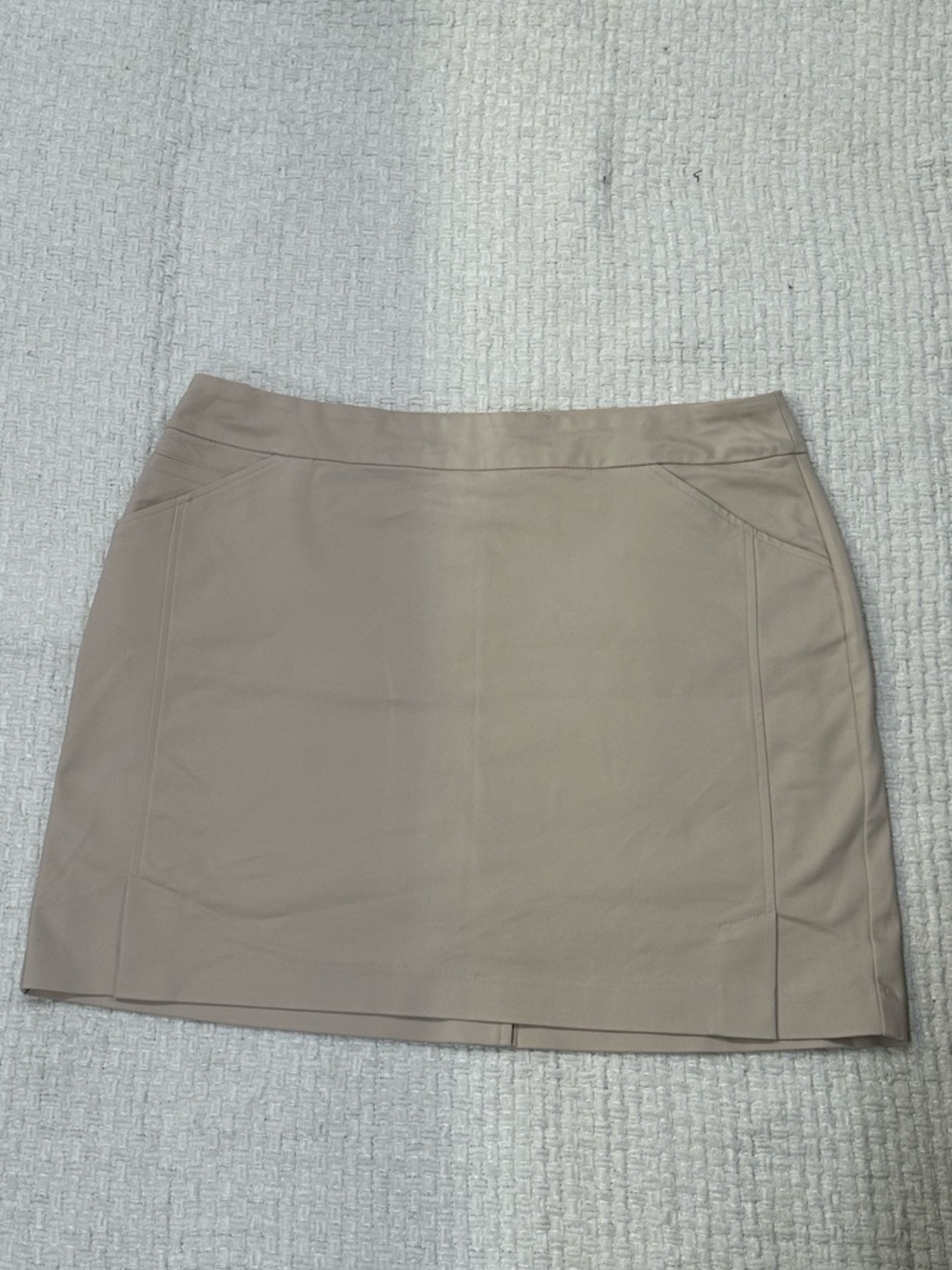 S.C. & CO. Women's Tummy Control Skort - Beige - Size XL